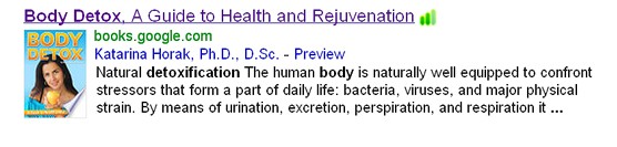 Body Detox na Google Knihy