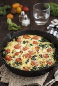 zapekaný kel baked kale
